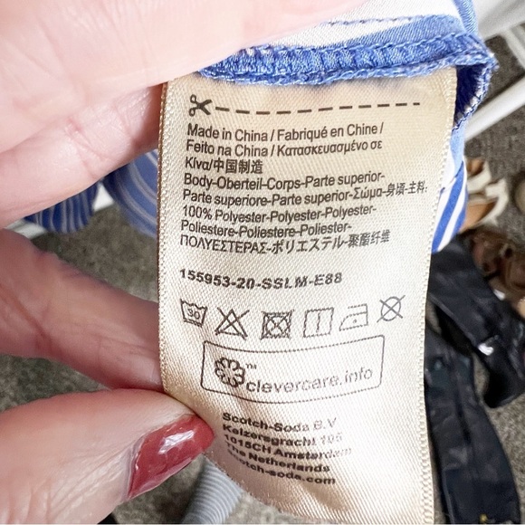 Scotch & Soda Aloha Hula Striped Dress - Picture 10 of 11